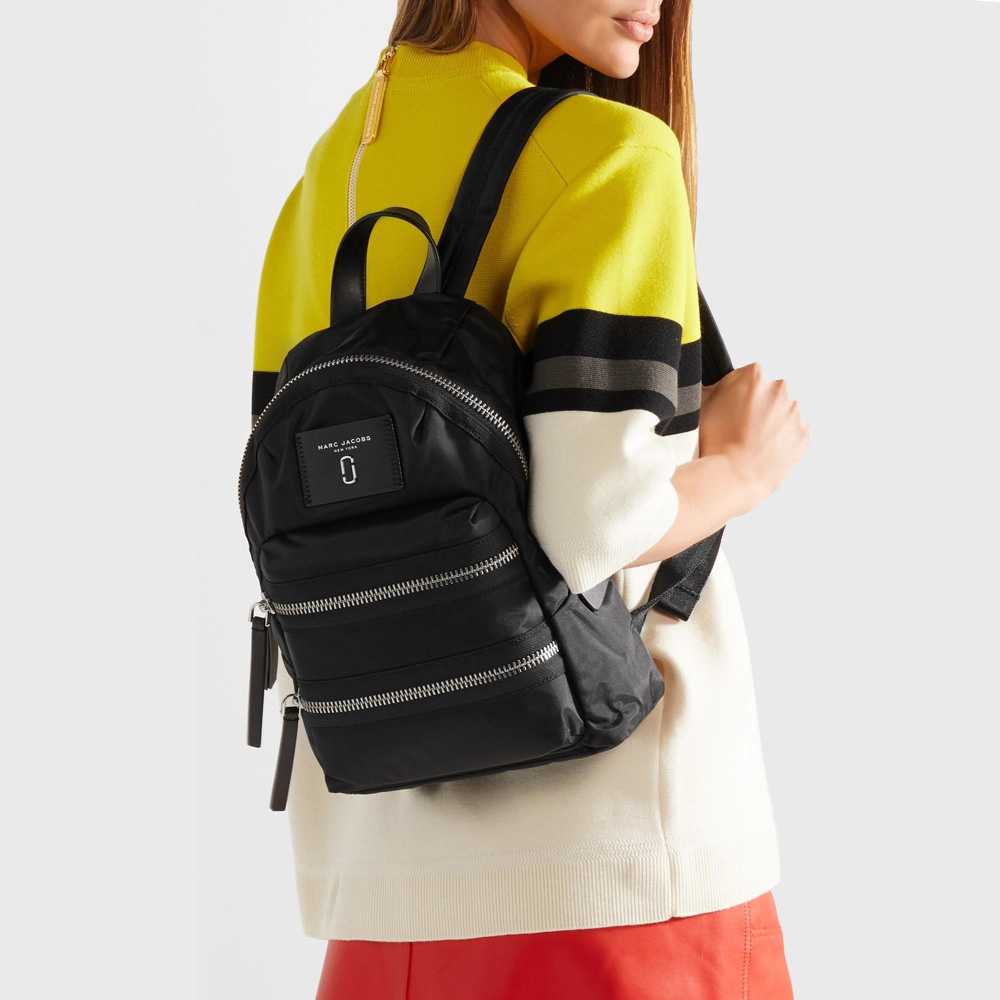 РЮКЗАК MARC JACOBS MEDIUM BACKPACK NYLON BIKER BLACK