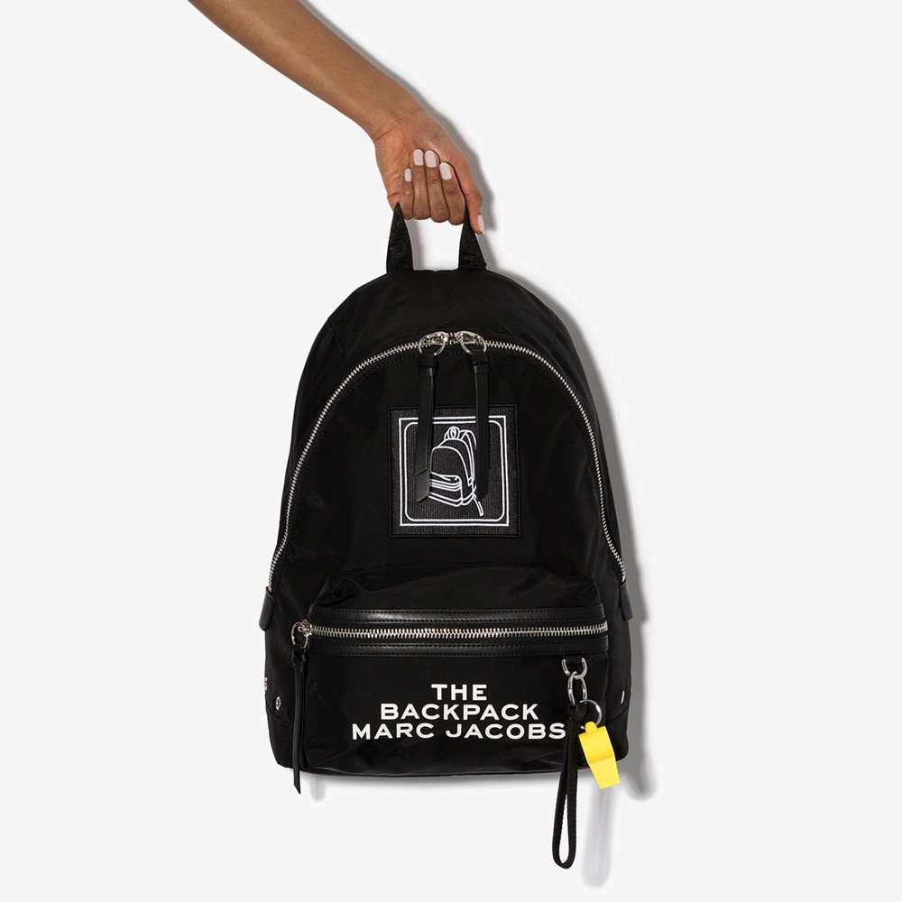 РЮКЗАК MARC JACOBS THE LARGE PICTOGRAM BACKPACK BLACK