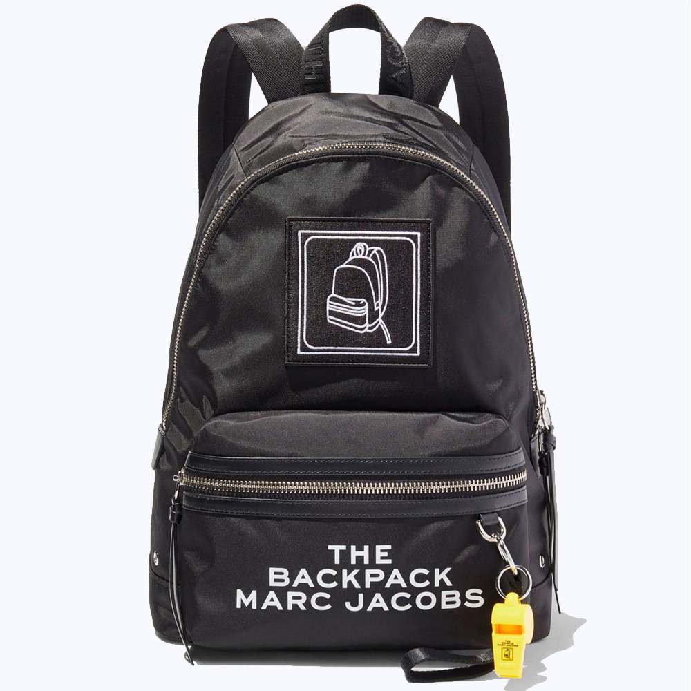 РЮКЗАК MARC JACOBS THE LARGE PICTOGRAM BACKPACK BLACK