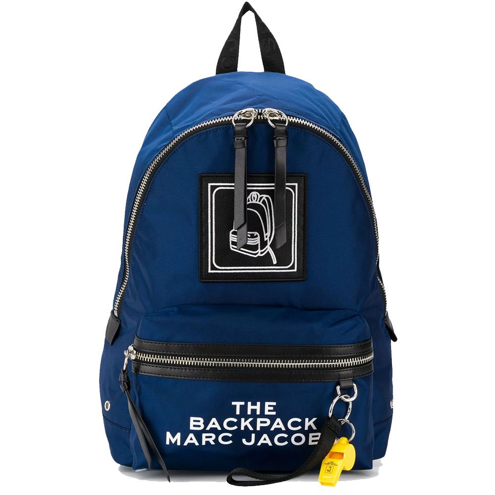 РЮКЗАК MARC JACOBS THE LARGE PICTOGRAM BACKPACK BLUE