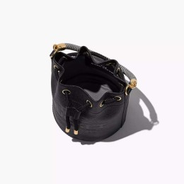 СУМКА -МЕШОК MARC JACOBS THE LEATHER BUCKET BAG BLACK