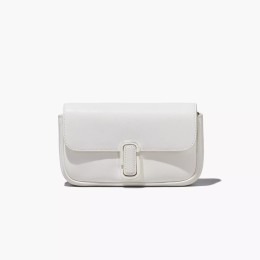 СУМКА THE J MARC MINI SHOULDER BAG CLOUD WHITE/SILVER