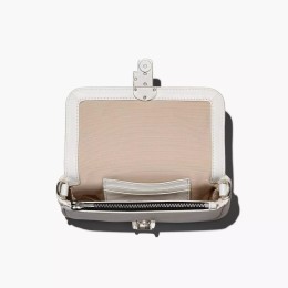 СУМКА THE J MARC MINI SHOULDER BAG CLOUD WHITE/SILVER