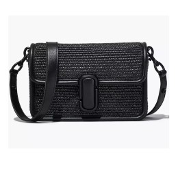 СУМКА THE WOVEN J MARC SHOULDER BAG BLACK