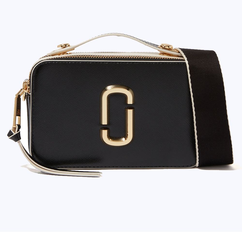 СУМКА MARC JACOBS SURE SHOT LARGE BLACK/BELGE