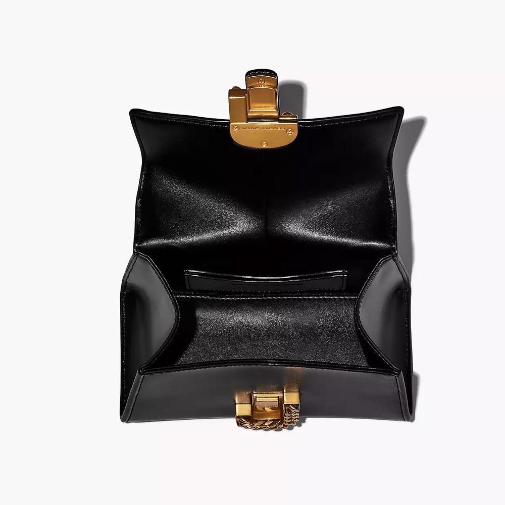 СУМКА MARC JACOBS THE ST. MARC MINI TOP HANDLE BLACK