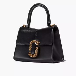 СУМКА MARC JACOBS THE ST. MARC MINI TOP HANDLE BLACK