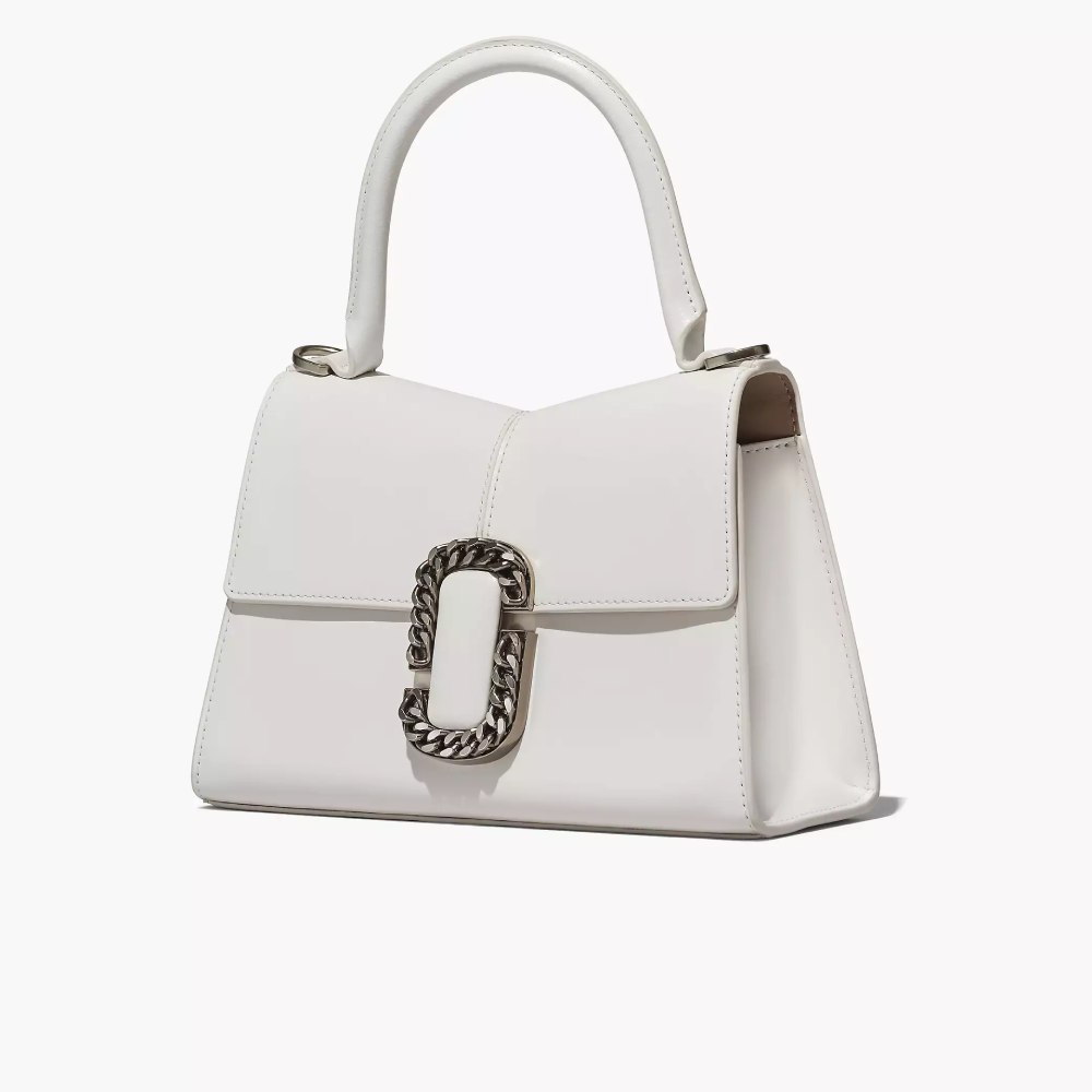 СУМКА MARC JACOBS THE ST. MARC TOP HANDLE WHITE