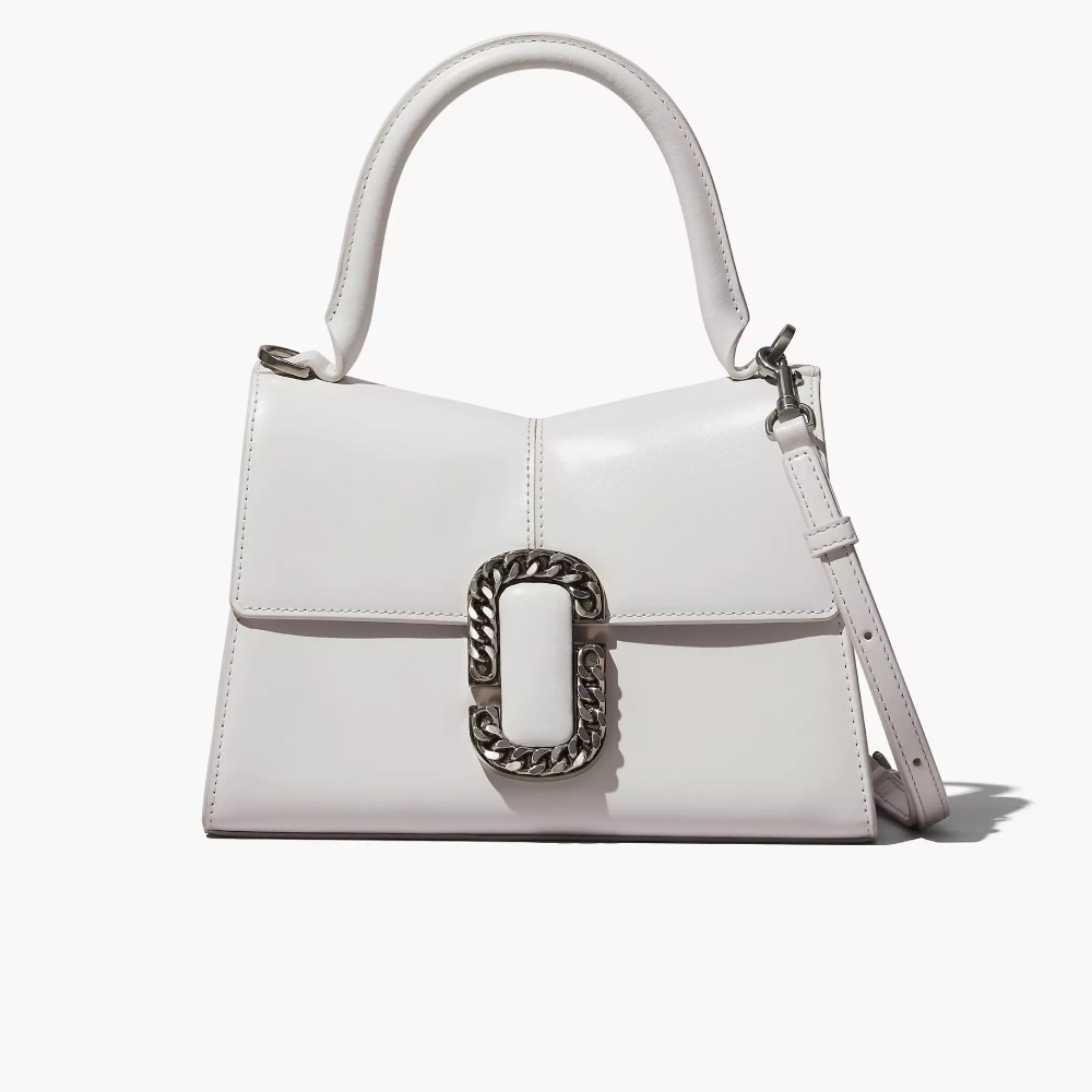 СУМКА MARC JACOBS THE ST. MARC TOP HANDLE WHITE