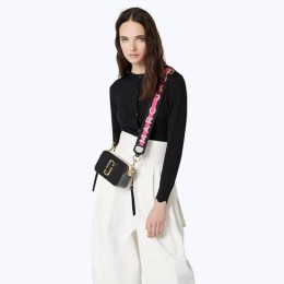 СУМКА MARC JACOBS LOGO STRAP SNAPSHOT BLACK MULTI