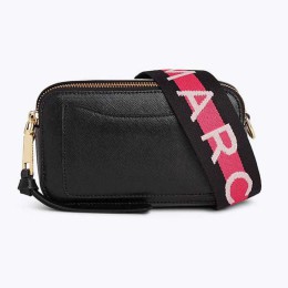 СУМКА MARC JACOBS LOGO STRAP SNAPSHOT BLACK MULTI