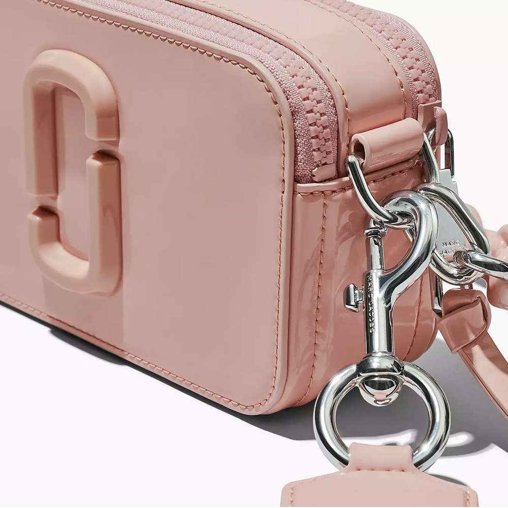 СУМКА MARC JACOBS THE PATENT LEATHER SNAPSHOT ROSE