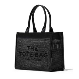 СУМКА MARC JACOBS THE WOVEN DTM LARGE TOTE BAG BLACK