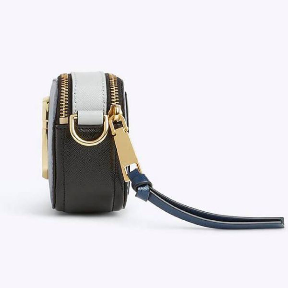 СУМКА MARC JACOBS LOGO STRAP SNAPSHOT BLUE SEA MULTI