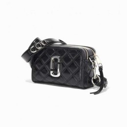 СУМКА MARC JACOBS THE QUILTED SOFTSHOT 21 BLACK