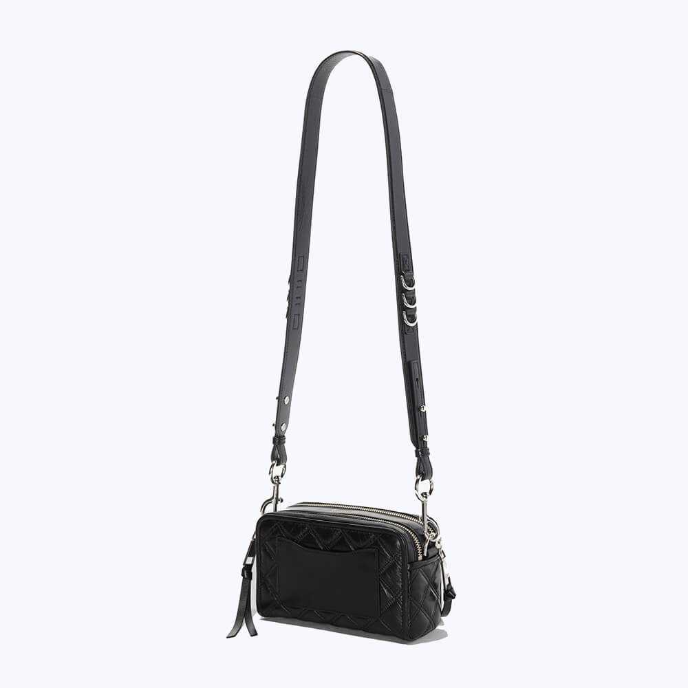 СУМКА MARC JACOBS THE QUILTED SOFTSHOT 21 BLACK