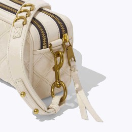 СУМКА MARC JACOBS THE QUILTED SOFTSHOT 21 IVORY