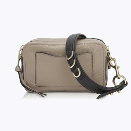 СУМКА MARC JACOBS THE SOFTSHOT 21 CEMENT/BLACK