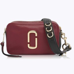 СУМКА MARC JACOBS THE SOFTSHOT 21 WINE RED