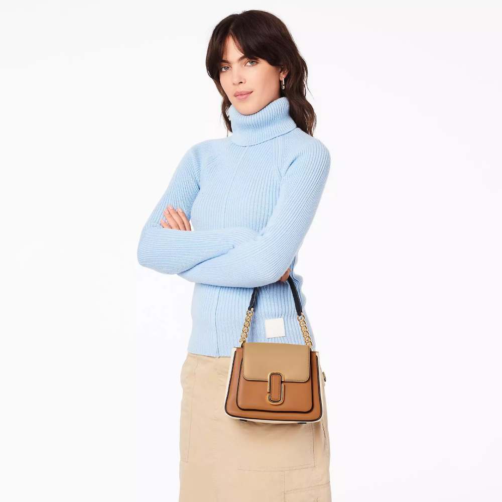 СУМКА THE COLORBLOCK J MARC CHAIN MINI SATCHEL CATHAY SPICE MULTI