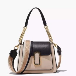 СУМКА THE COLORBLOCK J MARC CHAIN MINI SATCHEL GREIGE MULTI