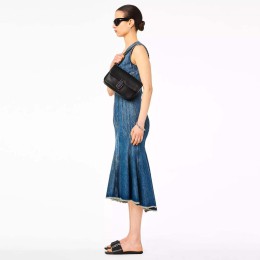 СУМКА THE J MARC SHOULDER BAG BLACK/GUNMETAL