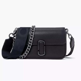 СУМКА THE J MARC SHOULDER BAG BLACK/GUNMETAL