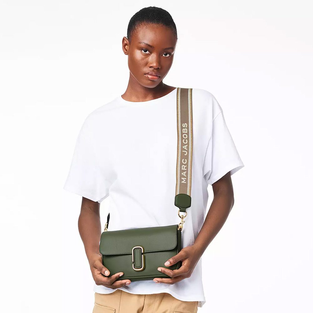 СУМКА THE J MARC SHOULDER BAG BRONZE GREEN