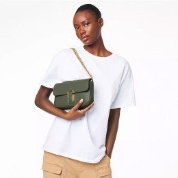 СУМКА THE J MARC SHOULDER BAG BRONZE GREEN