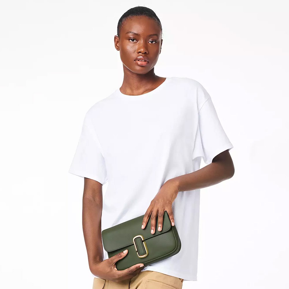 СУМКА THE J MARC SHOULDER BAG BRONZE GREEN