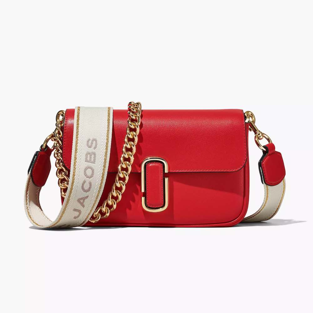 СУМКА THE J MARC SHOULDER BAG TRUE RED