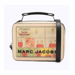 СУМКА MARC JACOBS PEANUTS X MINI BOX BAG SNOOPY 