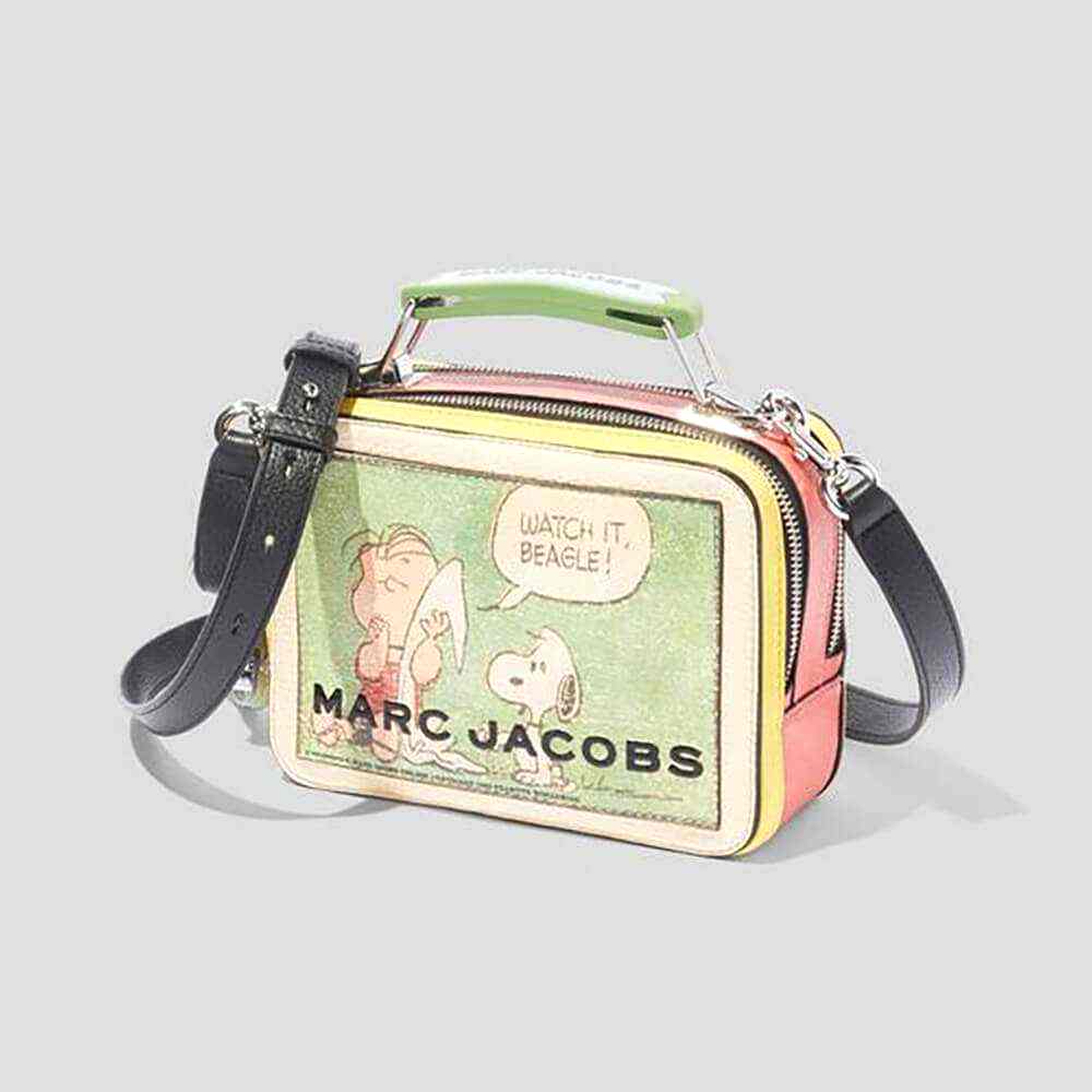 СУМКА MARC JACOBS PEANUTS X THE MINI BOX SNOOPY