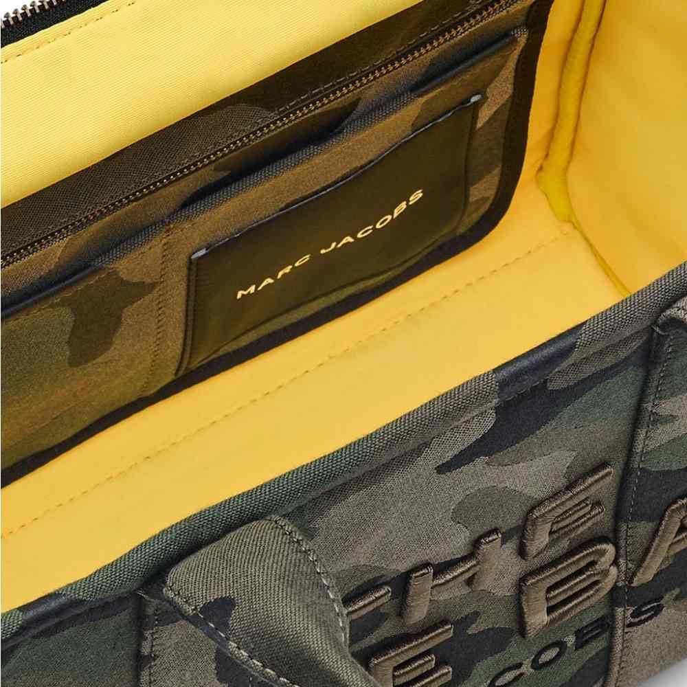 СУМКА MARC JACOBS THE CAMO JACQUARD MEDIUM TOTE BAG GREEN