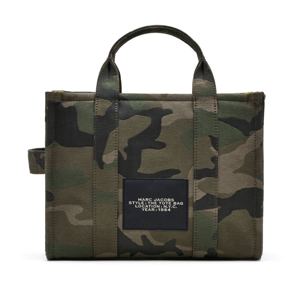 СУМКА MARC JACOBS THE CAMO JACQUARD MEDIUM TOTE BAG GREEN