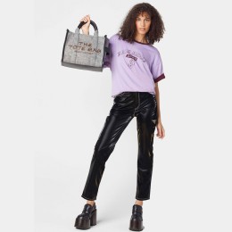 СУМКА MARC JACOBS THE FELT FLANNEL MEDIUM TOTE BAG HEATHER GREY