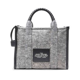 СУМКА MARC JACOBS THE FELT FLANNEL MEDIUM TOTE BAG HEATHER GREY