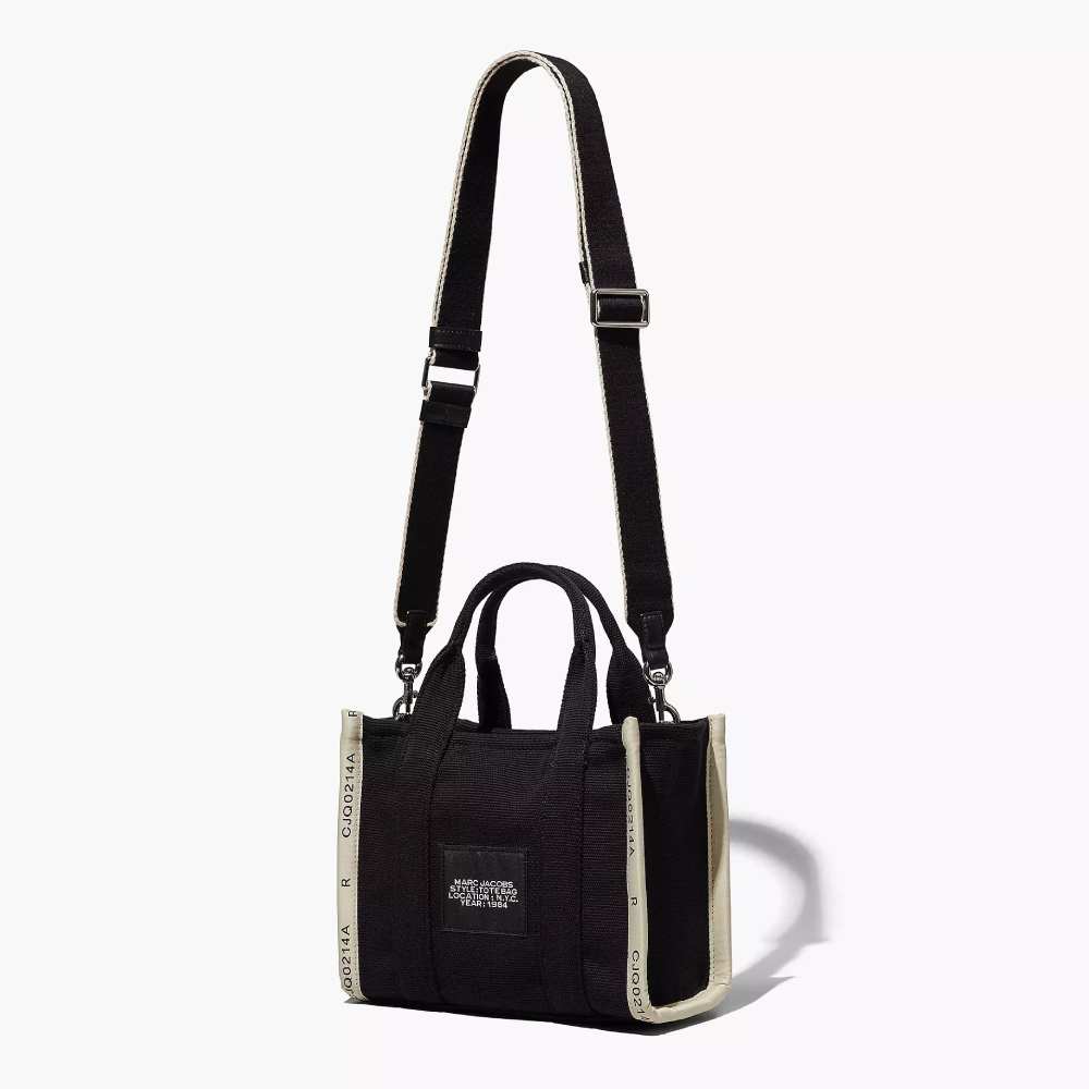 СУМКА MARC JACOBS THE JACQUARD SMALL TOTE BAG BLACK