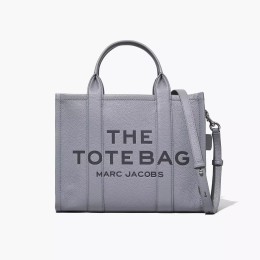 СУМКА MARC JACOBS THE LEATHER MEDIUM TOTE BAG WOLF GREY