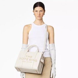 СУМКА MARC JACOBS THE LEATHER MEDIUM TOTE BAG COTTON