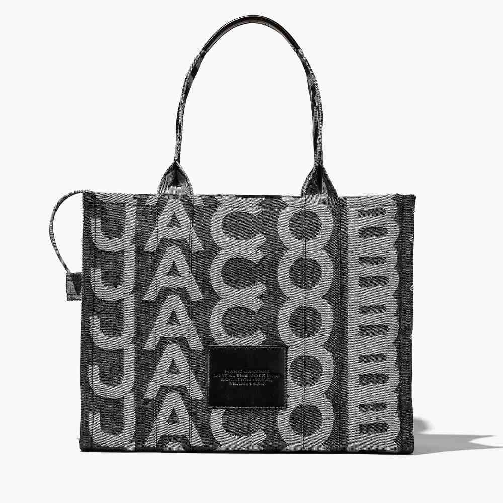 СУМКА MARC JACOBS THE MONOGRAM DENIM LARGE TOTE