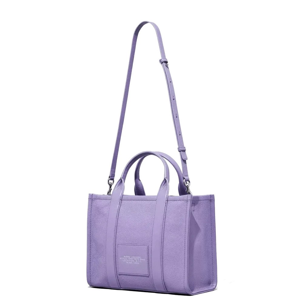 СУМКА MARC JACOBS THE LEATHER MEDIUM TOTE BAG LAVENDER