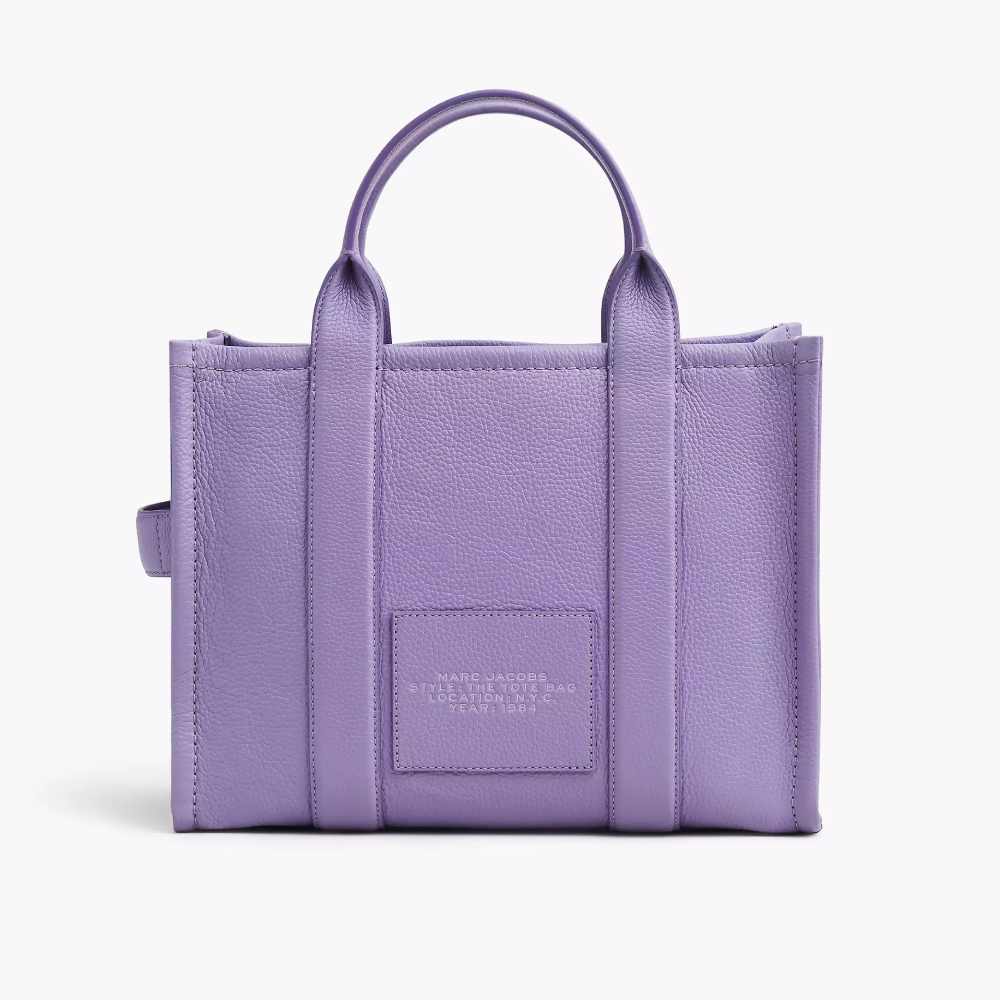 СУМКА MARC JACOBS THE LEATHER MEDIUM TOTE BAG LAVENDER