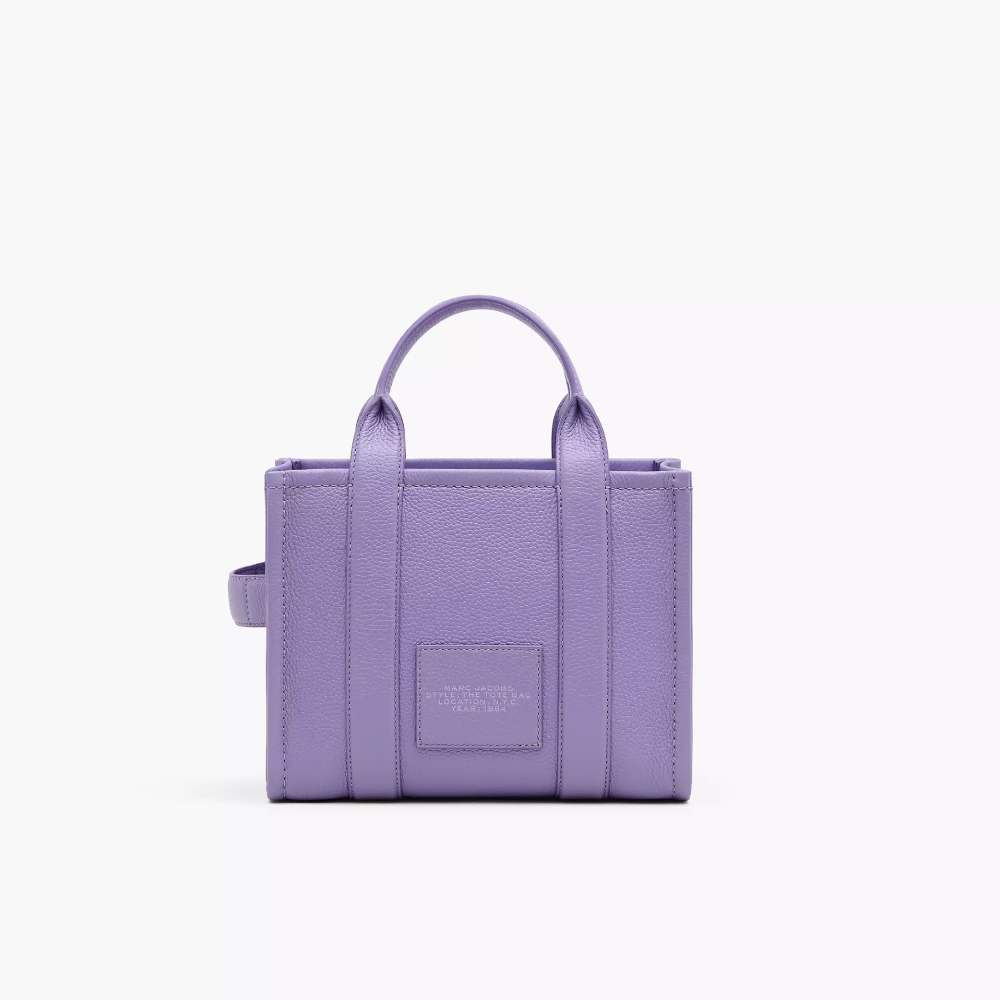 СУМКА MARC JACOBS THE LEATHER SMALL TOTE BAG LAVENDER