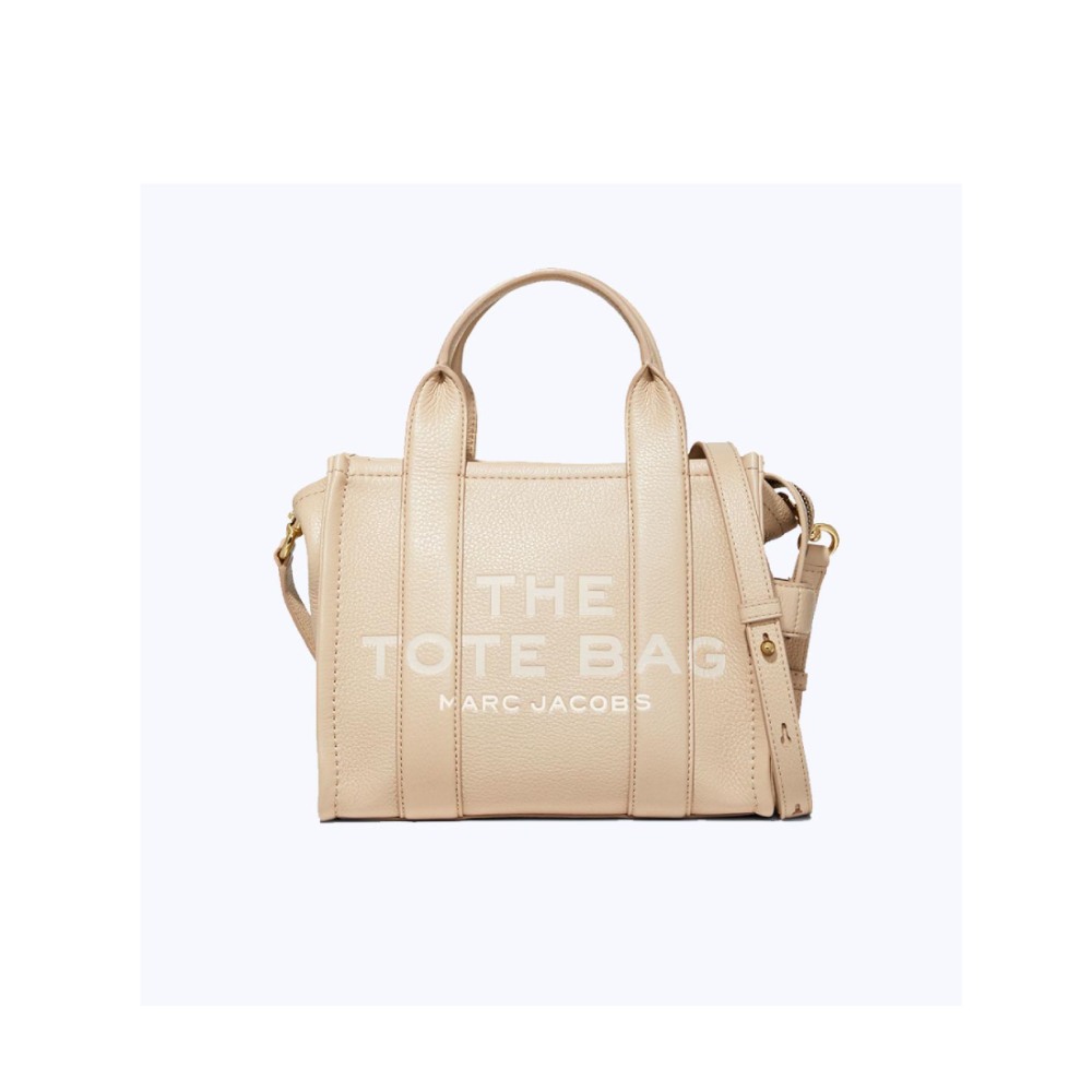 СУМКА MARC JACOBS THE LEATHER SMALL TOTE BAG TWINE