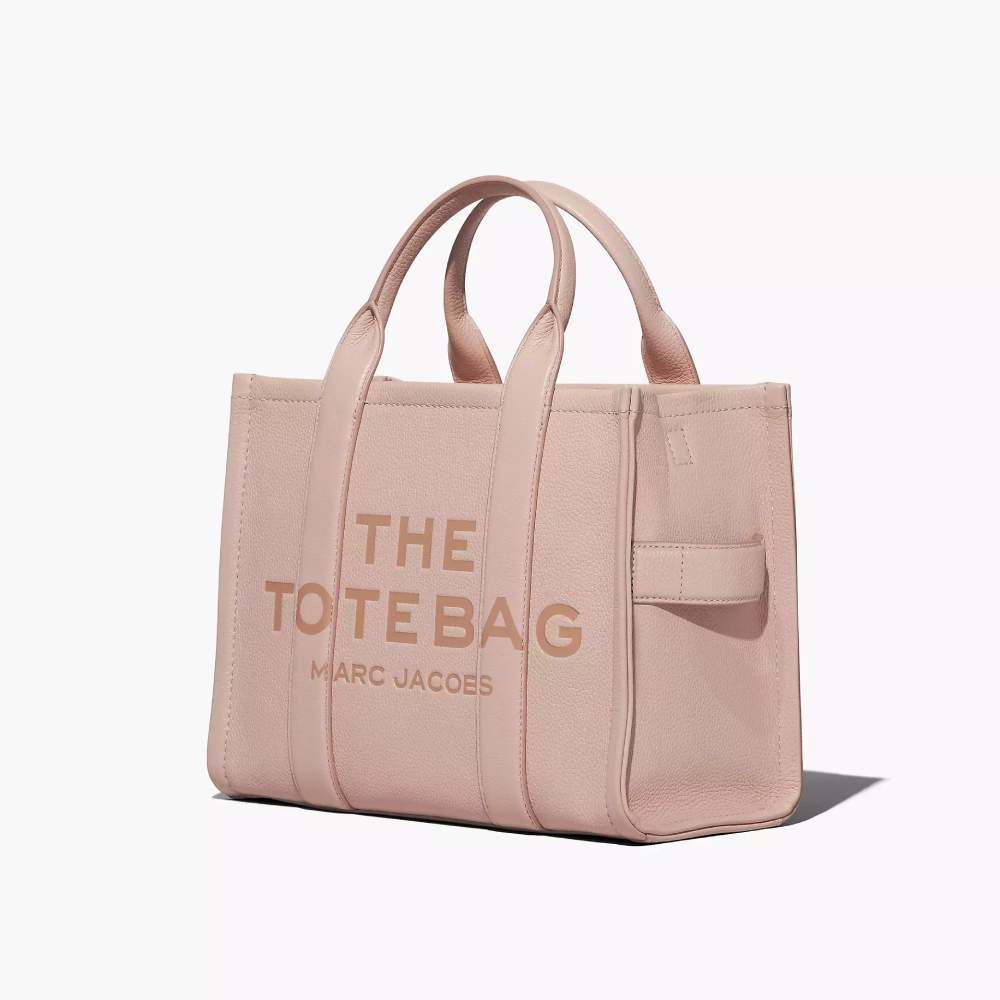 СУМКА MARC JACOBS THE LEATHER MEDIUM TOTE BAG ROSE DUST