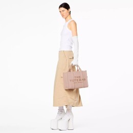 СУМКА MARC JACOBS THE LEATHER MEDIUM TOTE BAG ROSE DUST