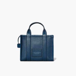СУМКА MARC JACOBS THE LEATHER SMALL TOTE BAG BLUE SEA
