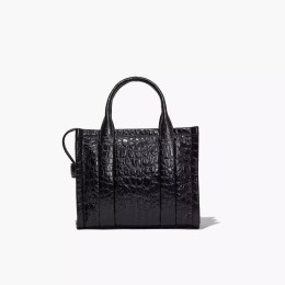 СУМКА MARC JACOBS THE SMALL CROC-EMBOSSED TOTE BAG BLACK