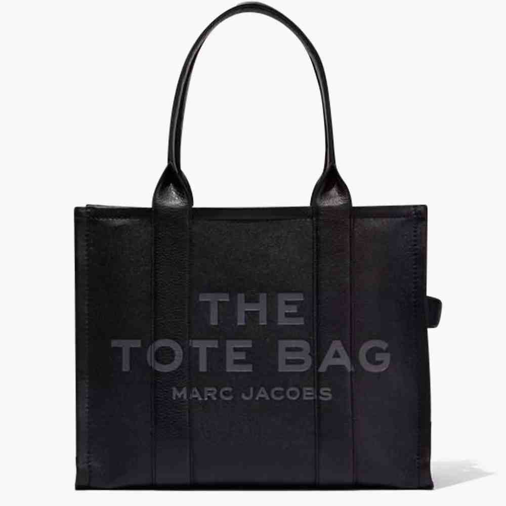 СУМКА MARC JACOBS THE LEATHER LARGE TOTE BAG BLACK